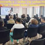 Jing’anmen Community e ＂Golden City Lecture Hall＂ famoso in medicina cinese Talk of Health Series Lectures